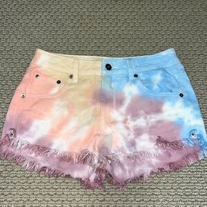 BRAND NEW TIE DYE SHORTS!!